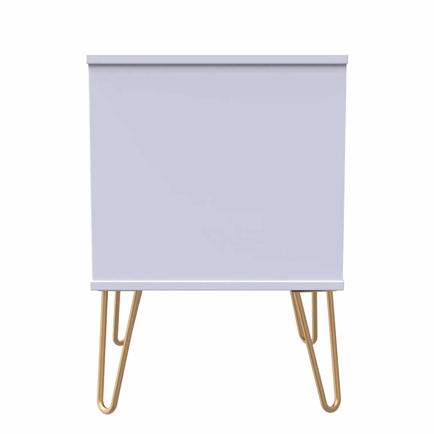 2 U Bexley 2 Drawer Bedside Cabinet in Dark Blue and Gold – 2