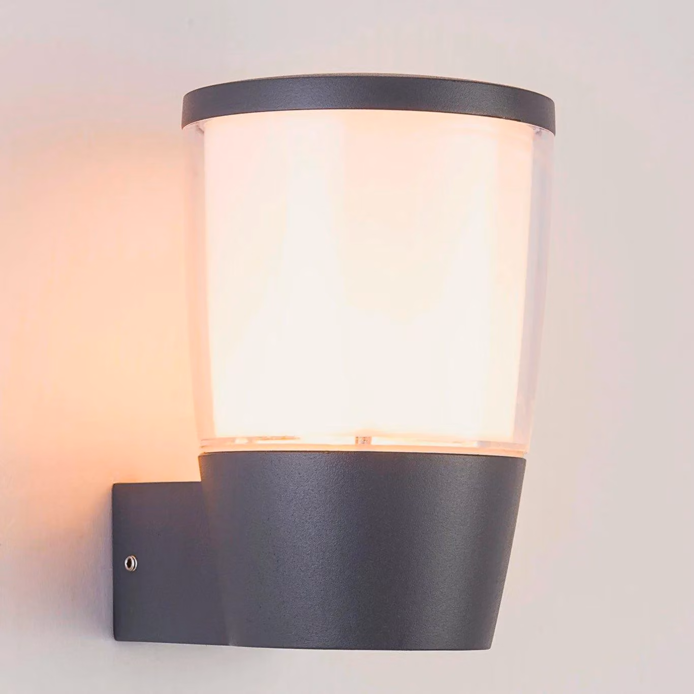 Harper Living Modern Grey Outdoor Wall Light IP54 – 2
