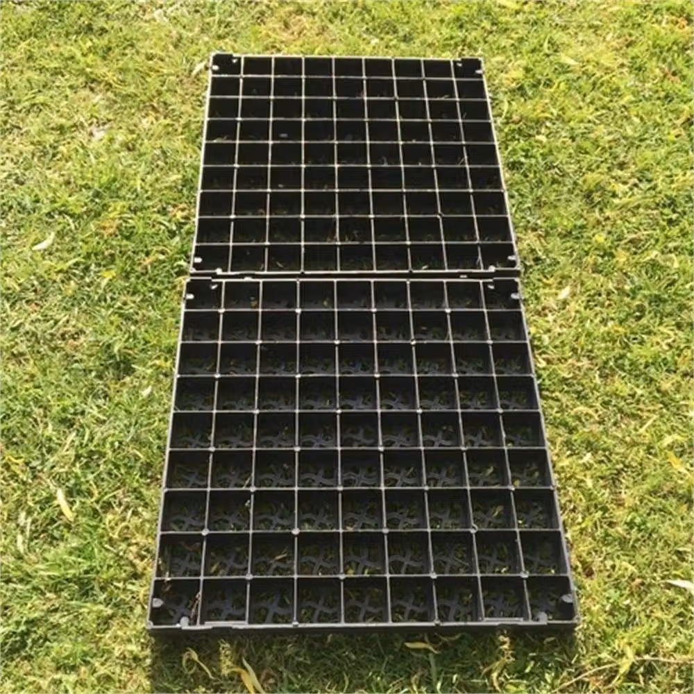Nordara Set of 8 Black Plastic Grass Grid Gravel Protector Mats – 5