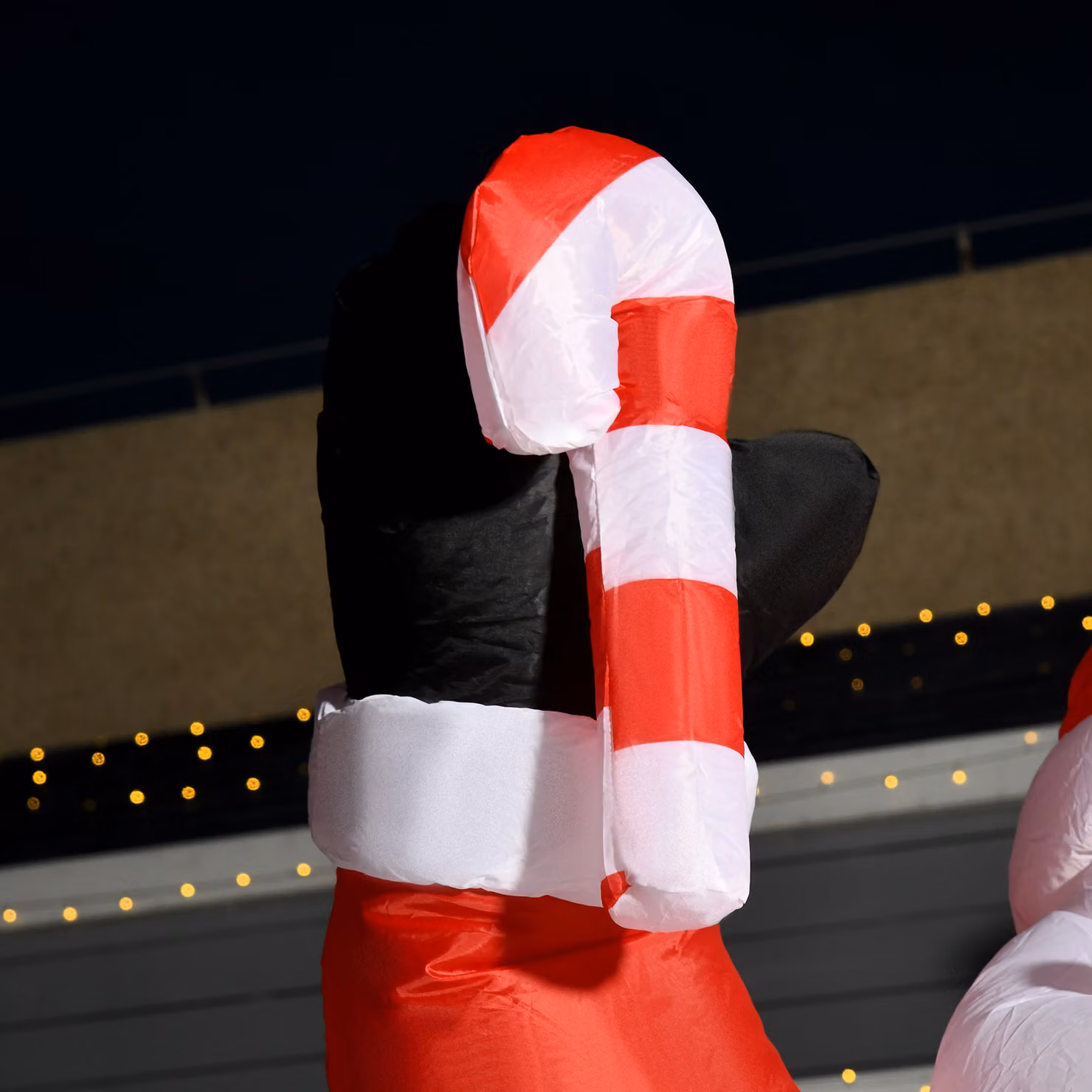 HOMCOM Inflatable Christmas Santa Claus with LED Lights, Red, Height: 240 cm – 7