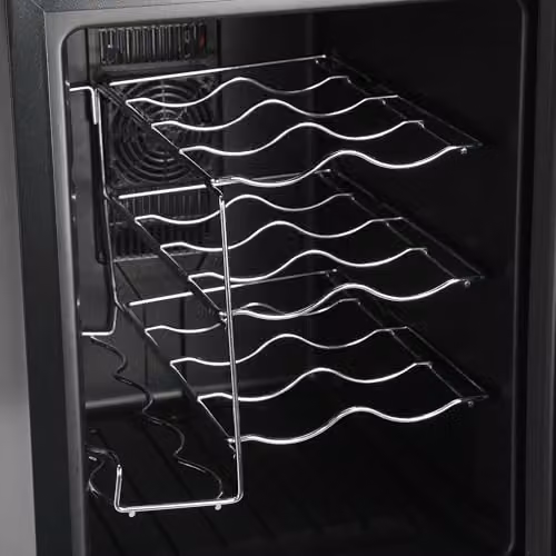 Subcold Barcool VINO12 Countertop Wine Cooler, Black, with Glass Door and LED Interior Light, W/D/H: 41.0 x 34.5 x 50.5 cm – 8