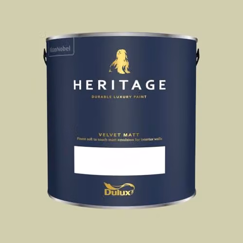 Dulux Trade Heritage Matt Paint Pale Olivine Green 2.5l – 2
