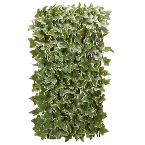 mysmartbuy Artificial Ivy Leaf Expandable Willow Trellis Garden Wall Fence Decor, Green, H 180 x W 60 cm – 2