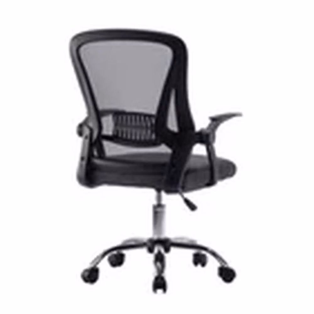 EONLION Ergonomic Mesh Back Office Chair in Grey with Flip-up Armrests – 3