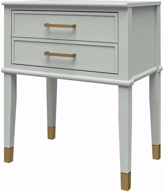 CosmoLiving Westerleigh Modern Square End Table in Mint