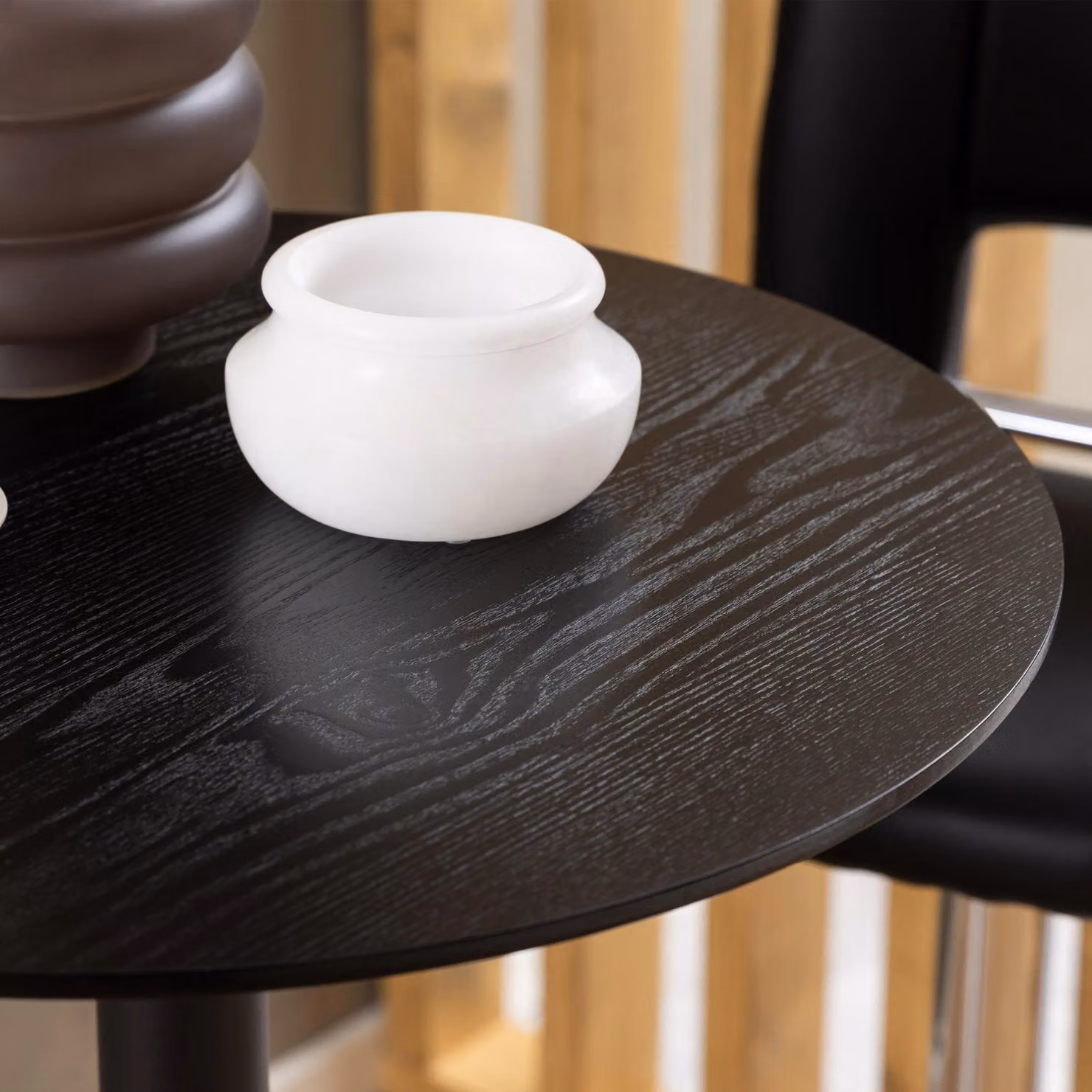 Furniture To Go Ibiza Tall Round Bar Table in Black – 3