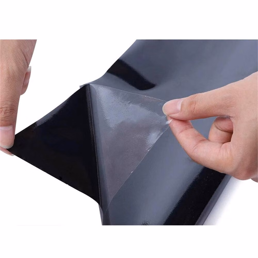 VOGREX Black Self-Adhesive Window Film for Total Privacy and Light Blocking – 3