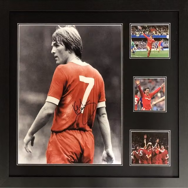 Allstarsignings Sir Kenny Dalglish Signed and Framed Liverpool Portrait Photograph, Red, H 50.8 cm x W 50.8 cm x D 4.06 cm