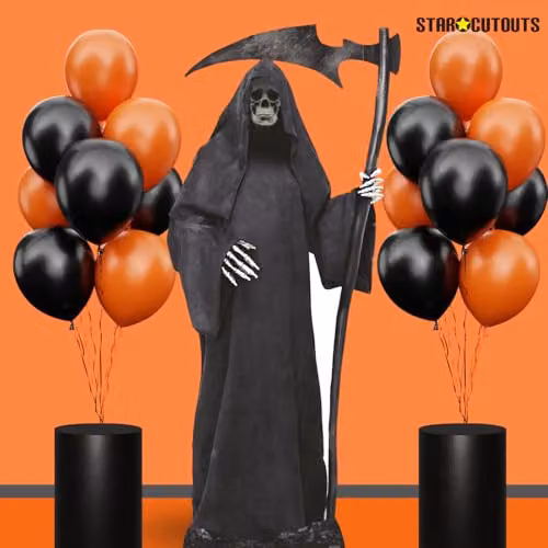 Star Cutouts SC4120 Grim Reaper Lifesize Black Cardboard Cutout – 2