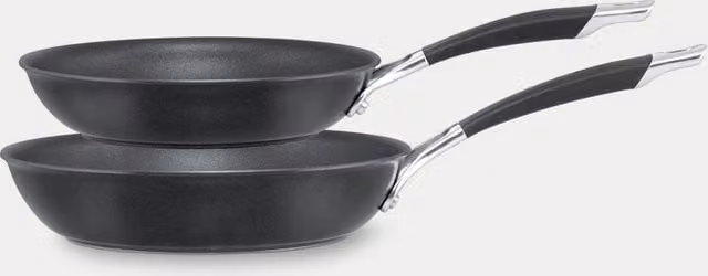 Circulon Momentum Non Stick Aluminium Frying Pan Set of 2, Black
