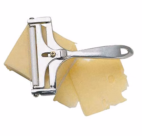 KitchenCraft Stainless Steel Cheese Slicer with Adjustable Thickness, Silver, W: 15 cm, D: 11 cm – 2