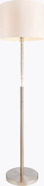 Perch & Parrow Alwin LED Floor Lamp in Gold/Brass and Transparent