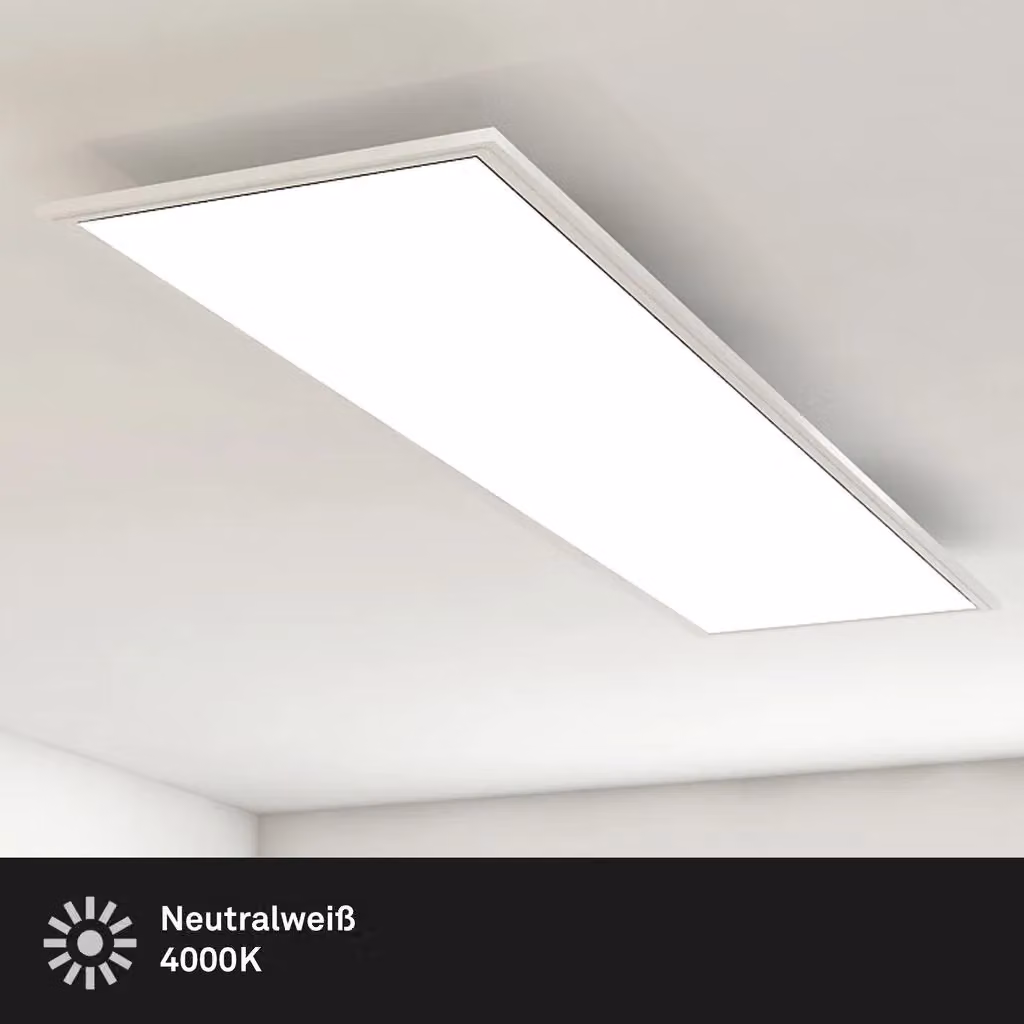 Briloner Ultraslim White 38W LED Ceiling Panel – 4