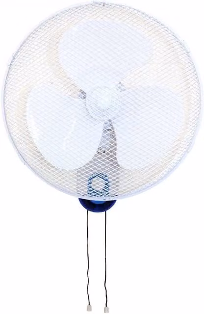 Oypla 16 inch Wall Mounted Oscillating Electrical Fan, White