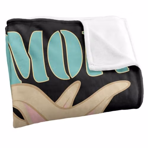 Warner Bros. Looney Tunes Lola This Mom Hustles Super Soft Silky Touch Throw Blanket, Multicolour, W: 152 cm, D: 127 cm – 2
