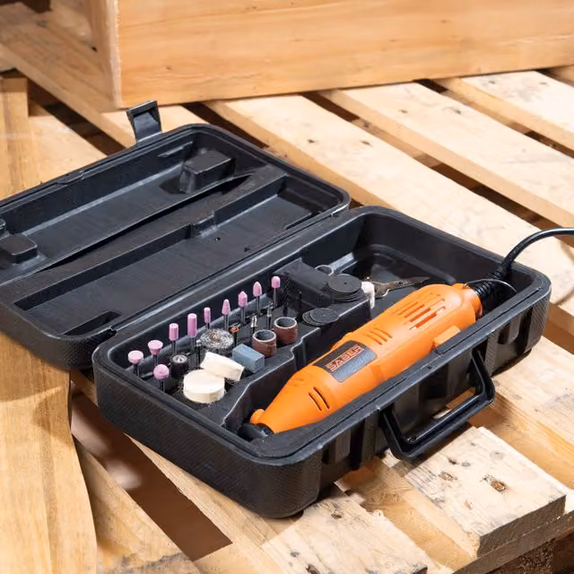 Saber Multi-Function Rotary Tool Set in Orange