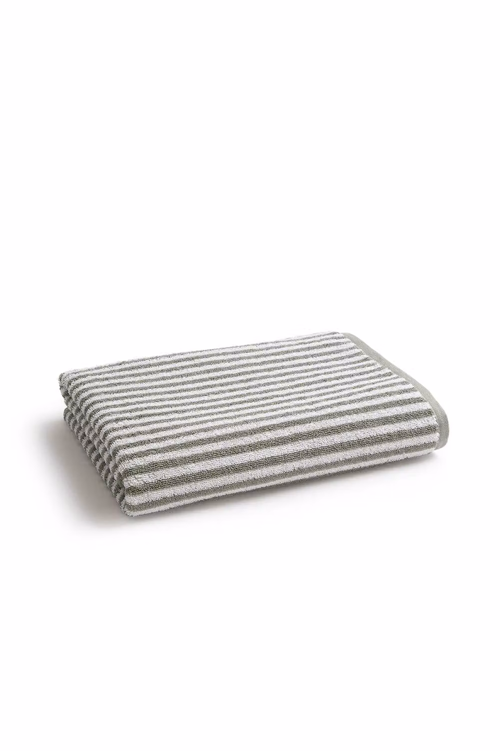Christy Portobello Stripe Coastal Inspired Green Striped Terry Towels – 4