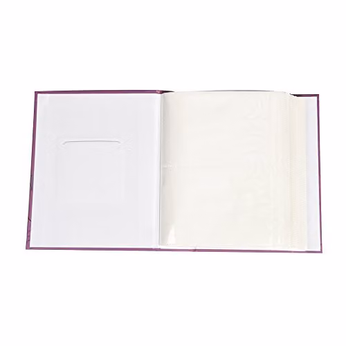 Arpan Fashion Design 200 Capacity Photo Album in Purple with Window for 5x7 inch (13x18 cm) Photos – 4