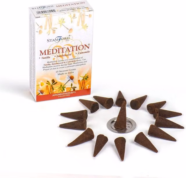 Stamford Plain White Incense Cones