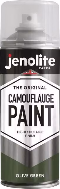 Jenolite Opaque Matt Camouflage Paint in Green