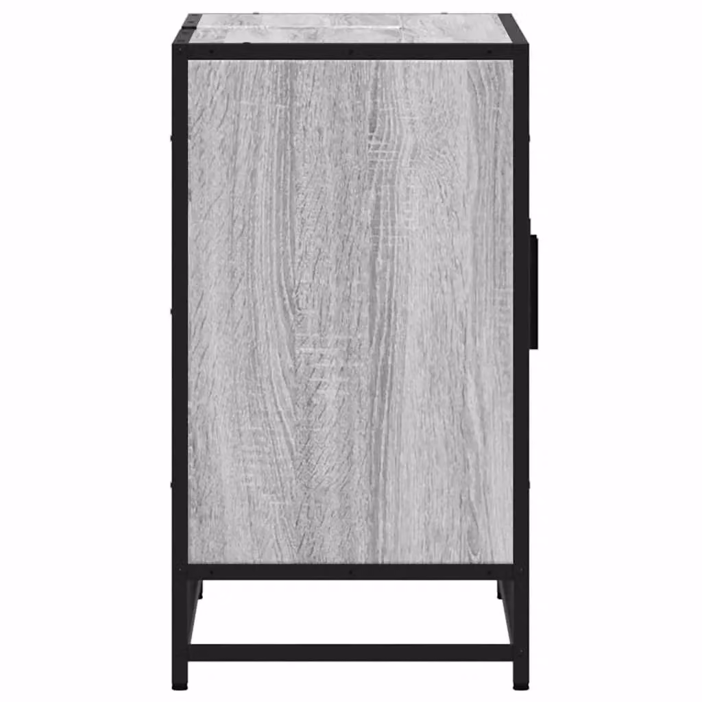 Berkfield Home Grey Sonoma Bathroom Sink Cabinet W/D/H: 90 x 33 x 60 cm – 3