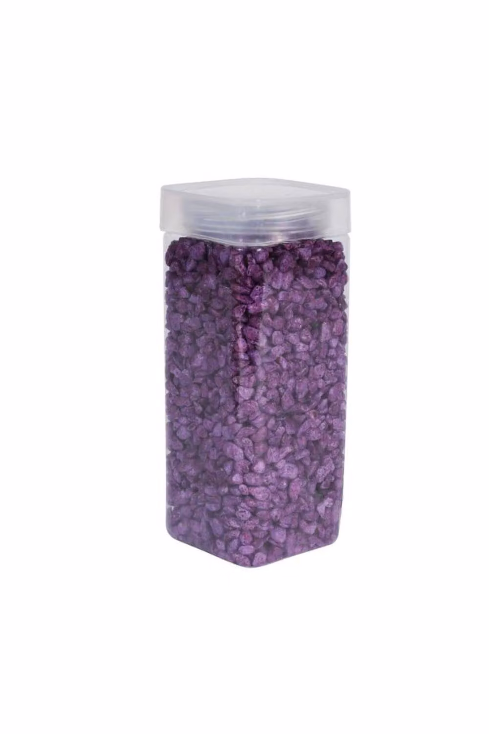KDMD Purple Lavender Stone Pebbles in Square Jars, 900g per jar, Pack of 3 – 2