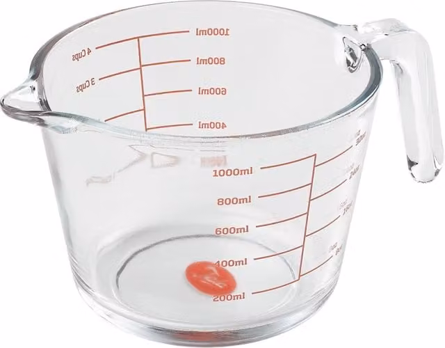 Tala Transparent Glass Measuring Jug