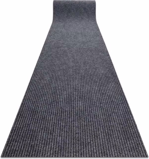 RugsX Grey Non-Slip Polypropylene Runner, W/D: 120 x 110 cm – 1