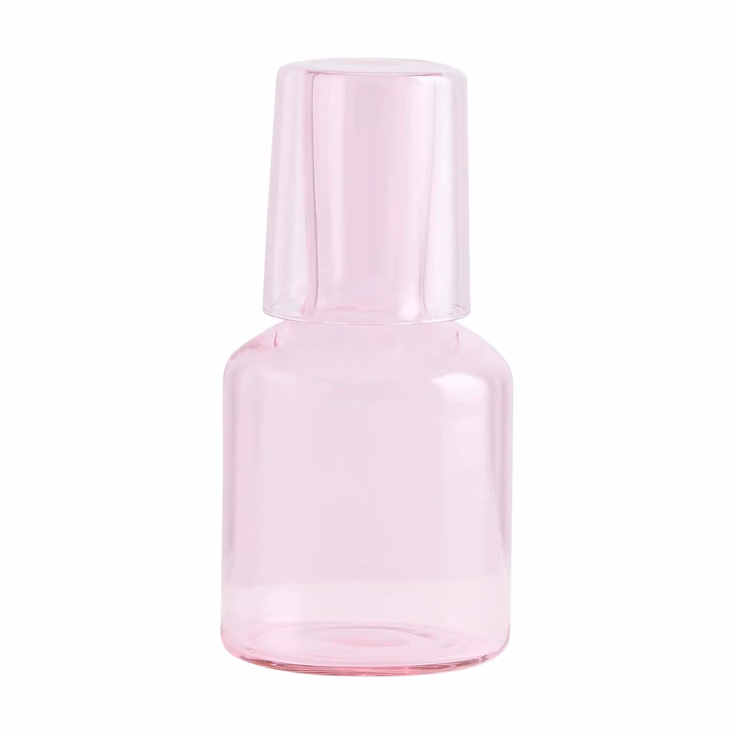Maison Balzac Pink Carafe and Glass Set