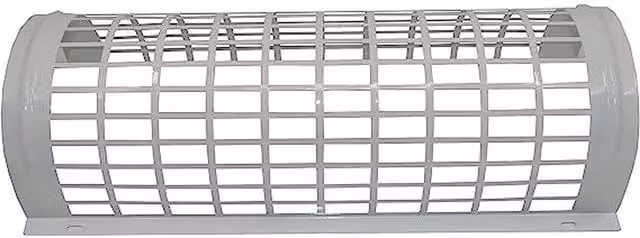 Mylek Cage Guard for Tubular Heaters, Silver