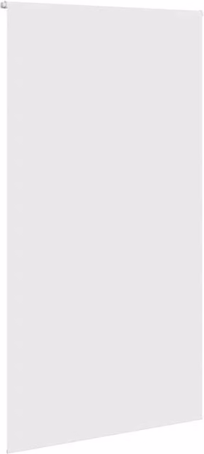 Berkfield Home White Shower Roller Blind W: 130 cm, H: 240 cm