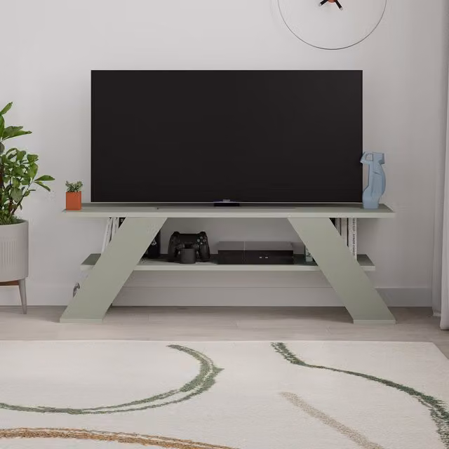 HOCUS PICUS TV Unit, Green, W/D/H: 120 x 33 x 33 cm – 1