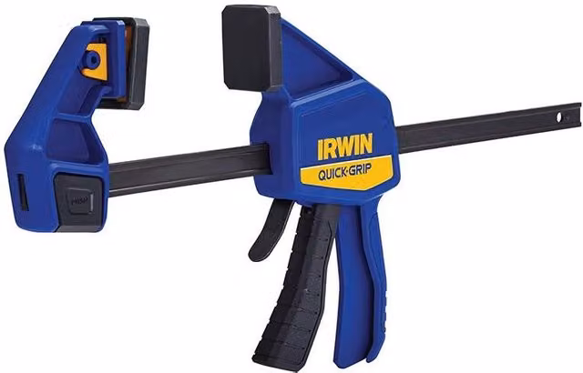 Irwin Quick-Grip Quick-Change Medium-Duty Bar Clamp, 300 mm, Blue – 1