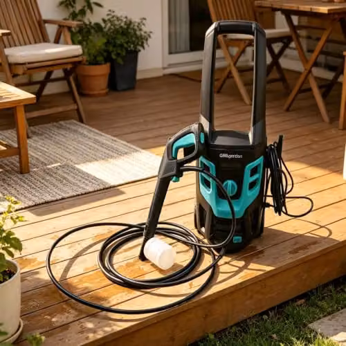 Gr8 Garden 1600W Pressure Washer 130 Bar Patio and Car Cleaner in Black – 5