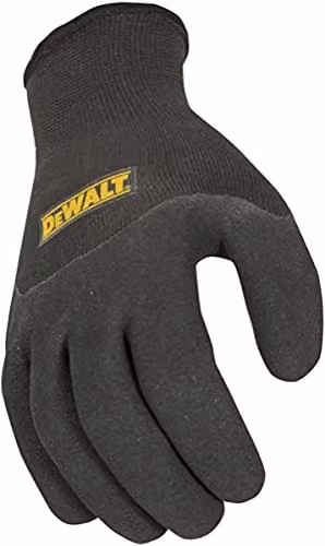 DeWalt DPG737L Thermal Winter Gloves, Black, Large, Pack of 2 – 4