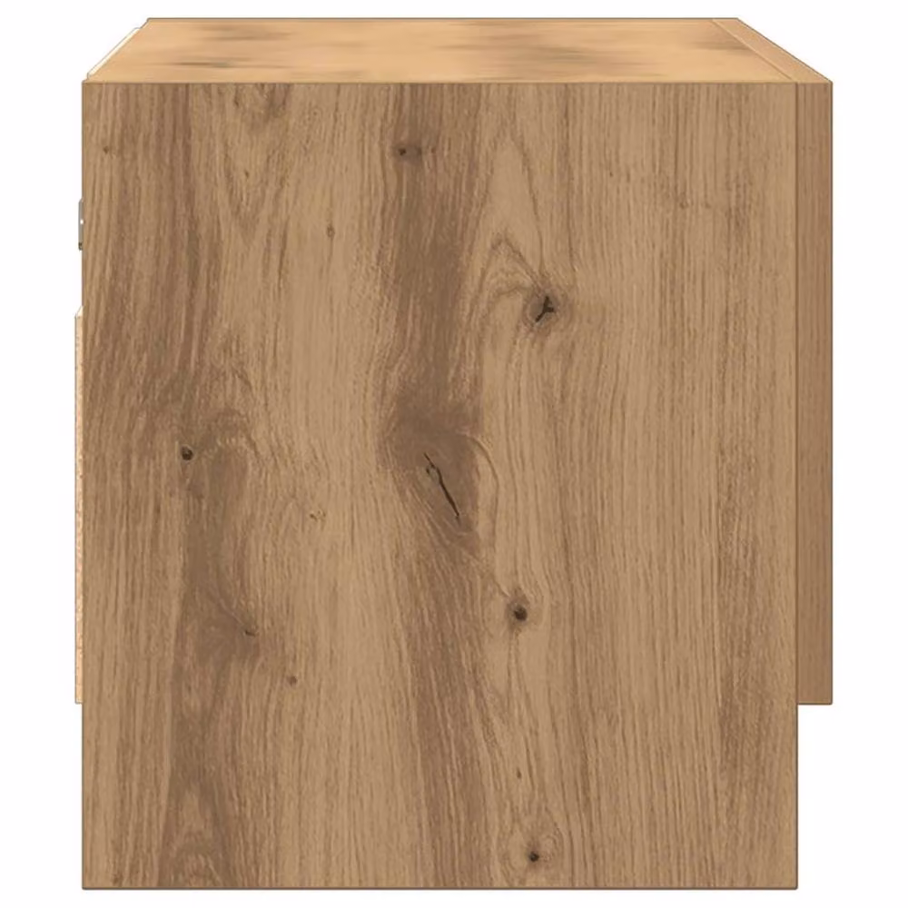 Berkfield Home Artisan Oak Wardrobe in Brown, W/D/H: 70 x 32.5 x 35 cm – 3