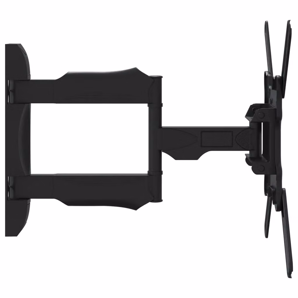 Berkfield Home Black Steel Wall Mounted TV Mount for 32-55 Inch Screens, Max VESA 400x400 mm and 35 kg Load – 3