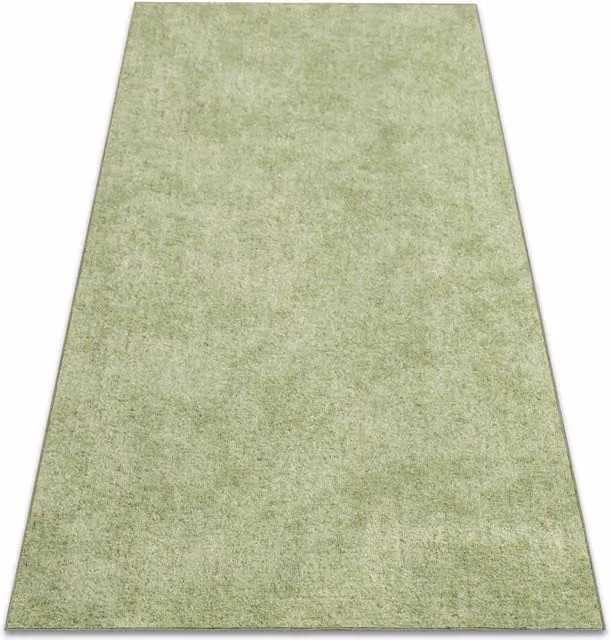 RugsX Serenade Wall-To-Wall Carpet in Green, W: 350 cm, D: 150 cm