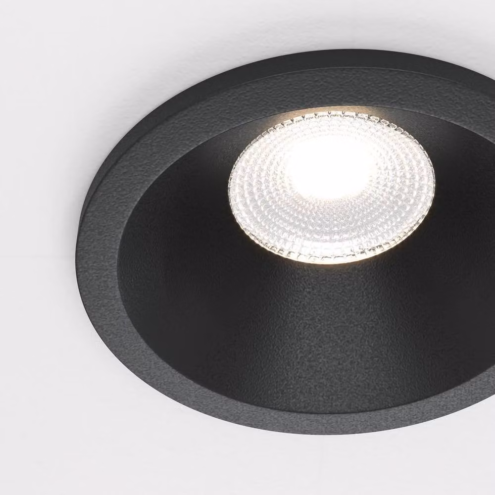 Netlighting Zoom Dimmable LED Recessed Step Wall Lamp, Black, 4000K, IP65 – 2