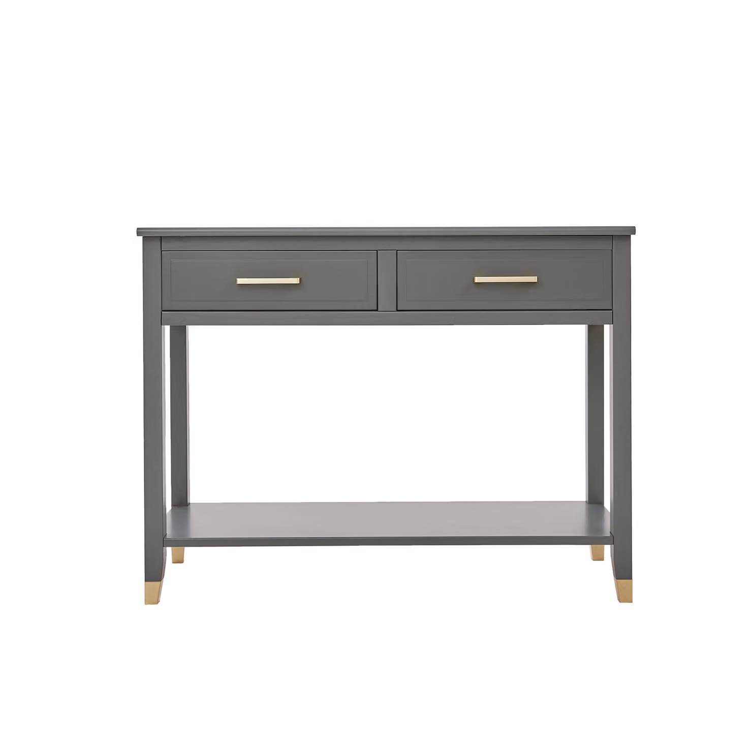 Cabinet Bits Palazzi 2 Drawer Console Table in Grey – 2