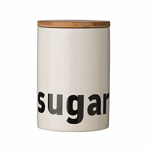 Premier Housewares Mono Airtight Sugar Canister, White – 2