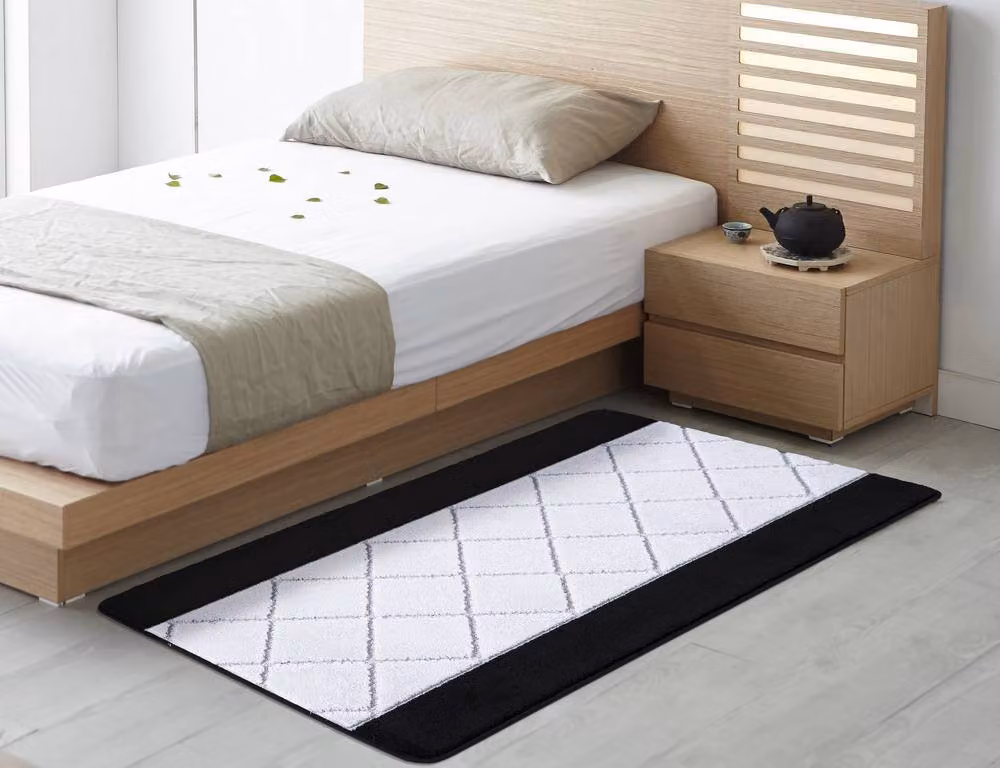 Smart Living Carmela Non-Slip Machine Washable Hallway and Kitchen Door Mat, Grey, W: 50 cm, D: 80 cm – 2