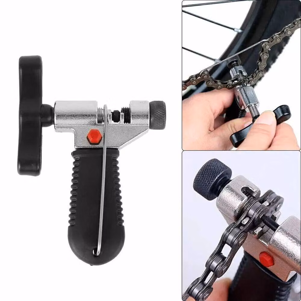 SPETLEK Bike Chain Splitter and Link Plier Repair Tool Kit, Black – 6