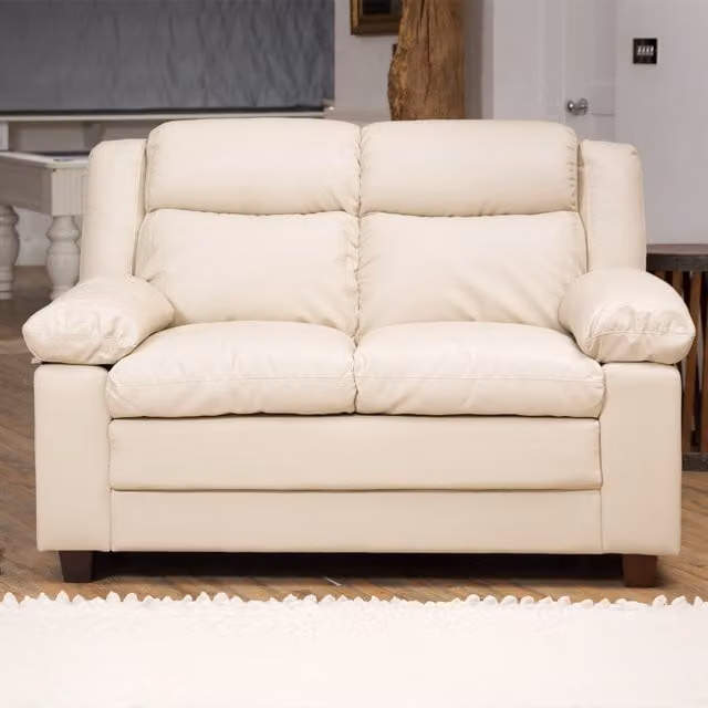 Artemis Home Standish 2 Seat Sofa in Beige and Yellow