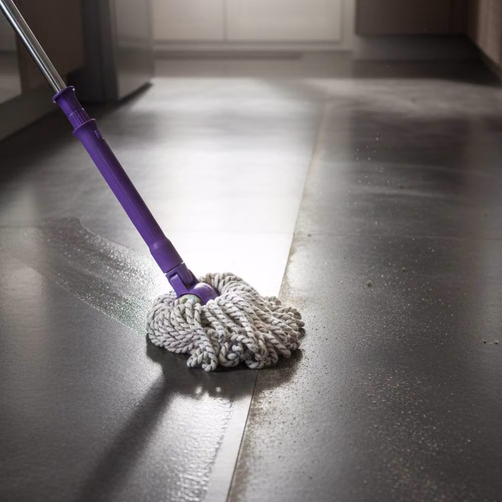 Bedsland DL-Twist Mop with Stainless Steel Handle, Purple – 4