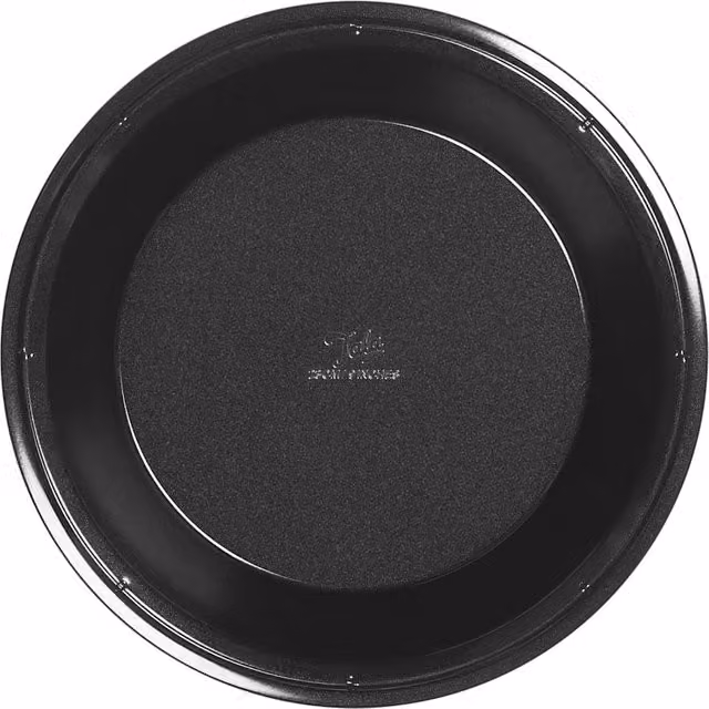 Tala Black Non-Stick Aluminium Round Tart Tin, 23 cm