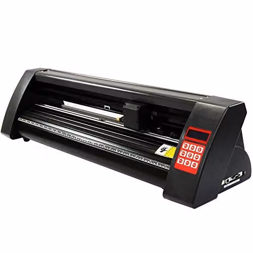 Black 28 inch Vinyl Cutter Plotter Machine with FlexiStarter Design Software and Weeding Pack – 3