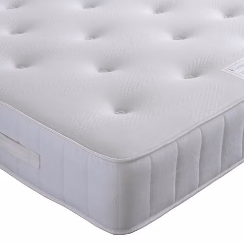 Bedmaster Maestro Hybrid Memory Foam Mattress in White, W/D/H: 200 x 200 x 25 cm