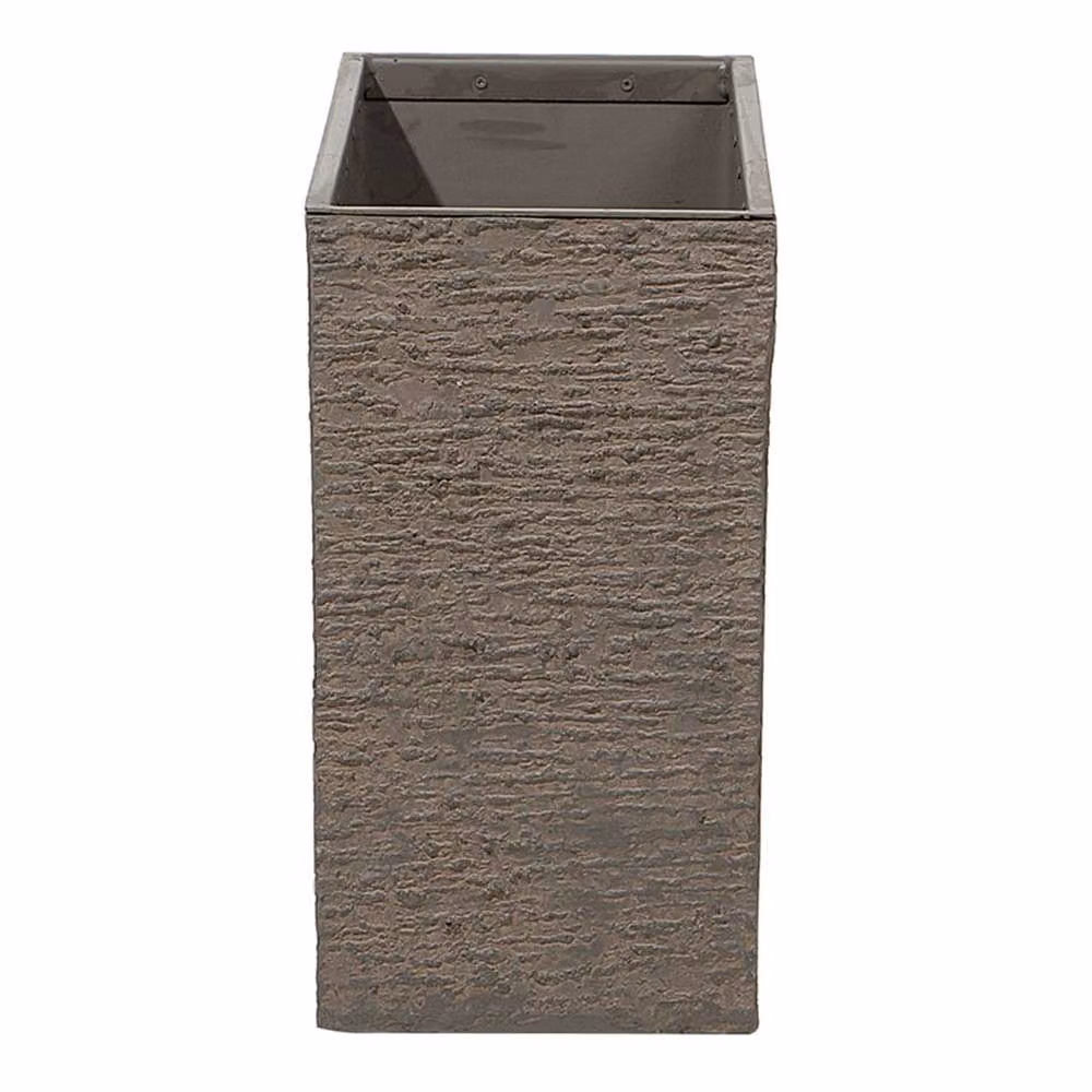 Wyld and Coco Brown Rectangular Planter Tub, W: 60 cm, D: 45 cm, H: 25 cm – 4