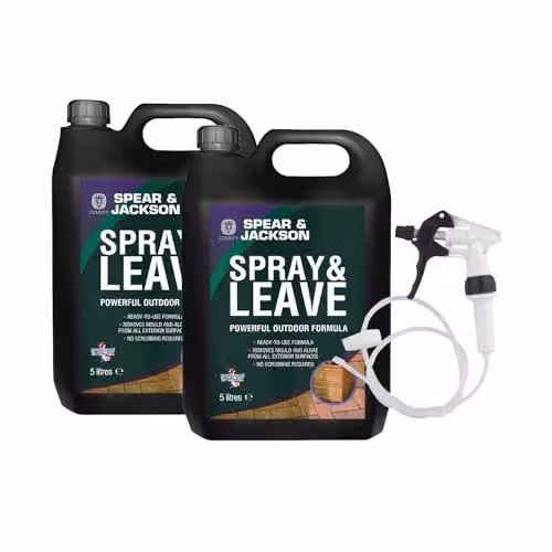 Coopers of Stortford Outdoor Patio and Driveway Cleaner Spray and Leave, 10 l (Pack of Two 5 l Containers)